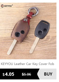 KEYYOU 3 кожаный чехол с кнопкой крышка B9/B6 Fob для Starline B9 B6 A91 A61 ЖК-чехол для ключей 2 пути Автомобильная сигнализация брелок для автомобиля