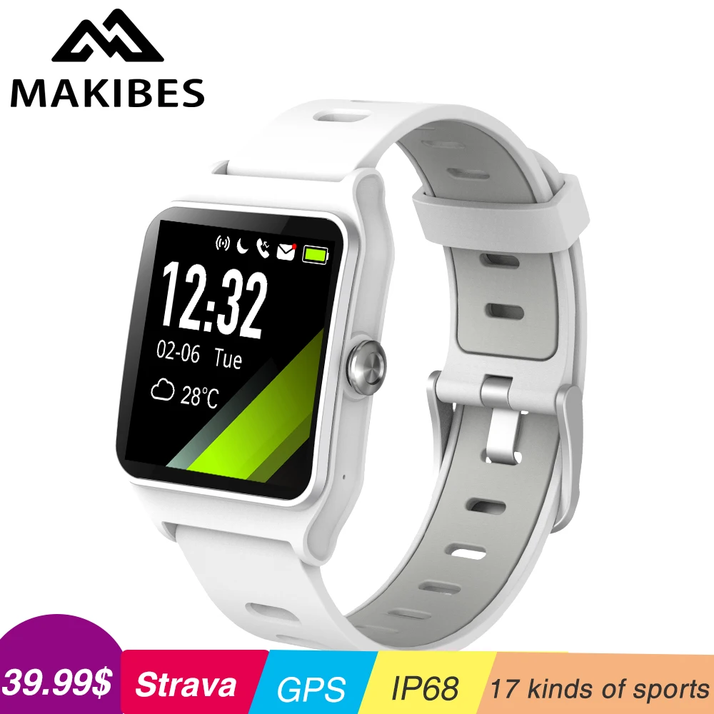 BR3 gps мультиспорт Smart Сердечного ритма Фитнес браслет IP68 Водонепроницаемый Цвет Экран трекер часы