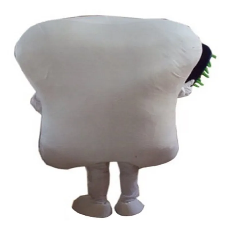 Tooth with Brush Mascot Costume Teeth Birthday Party Halloween Fancy Cosplay Dress Adult | Тематическая одежда и униформа