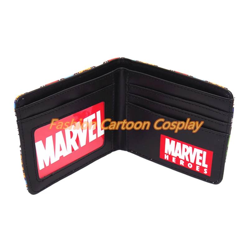 Marvel Comics Мстители Капитан Американский кошелек Железный человек Человек паук
