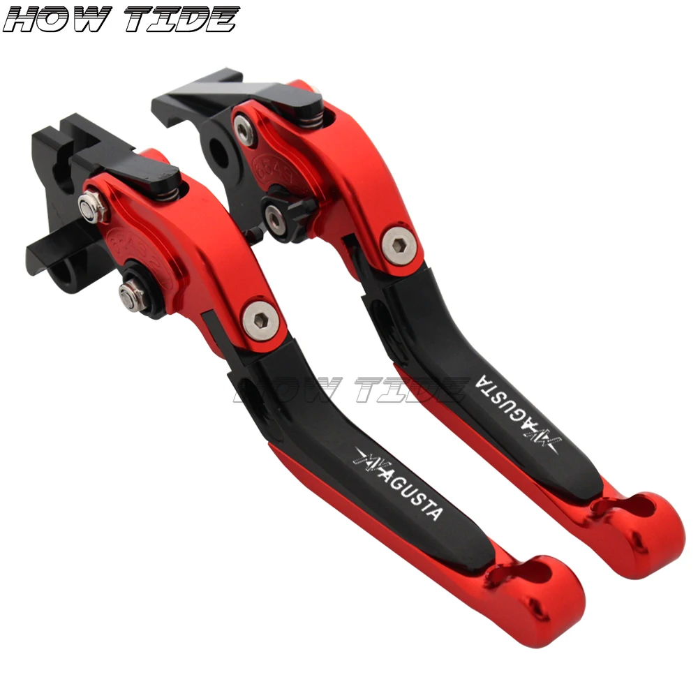 Motorcycle Folding Extendable CNC Moto Adjustable Clutch Brake Levers For MV Agusta Brutale 750/800/910/989R/1078RR | Автомобили и