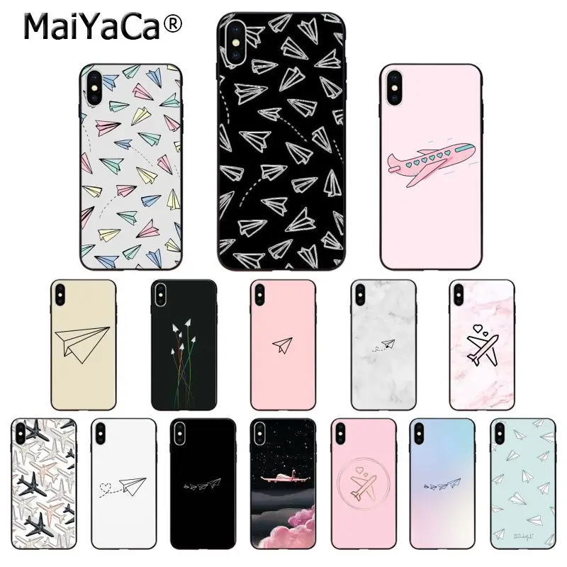 Силиконовый чехол MaiYaCa для Apple iPhone 8 7 6 6S Plus X XS MAX 5 5S SE XR|Чехлы-накладки| |