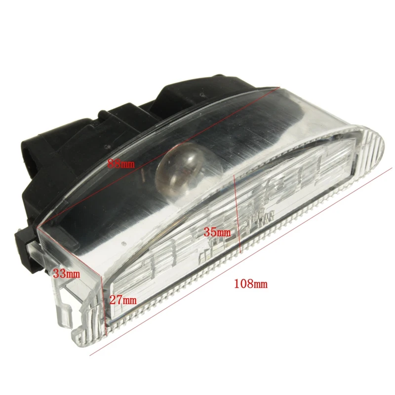 Лампа для заднего номерного знака Renault Clio II 2 1998 2005 Thalia duster|license plate lamp|number light bulbslicense