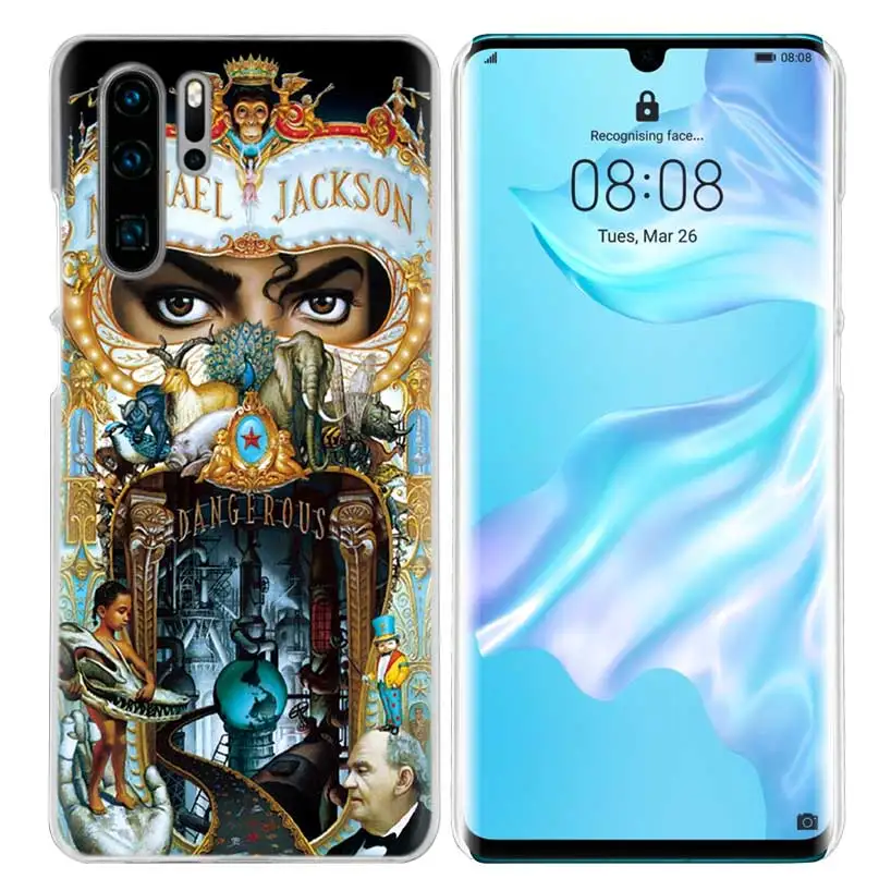 Майкл М. Джексон, танец чехол для huawei P20 P30 P Smart Nova 4 3i P10 P9 P8 Коврики 10 20 lite мини-видеокамера-регистратор с креплением к жесткий чехол для телефона pc