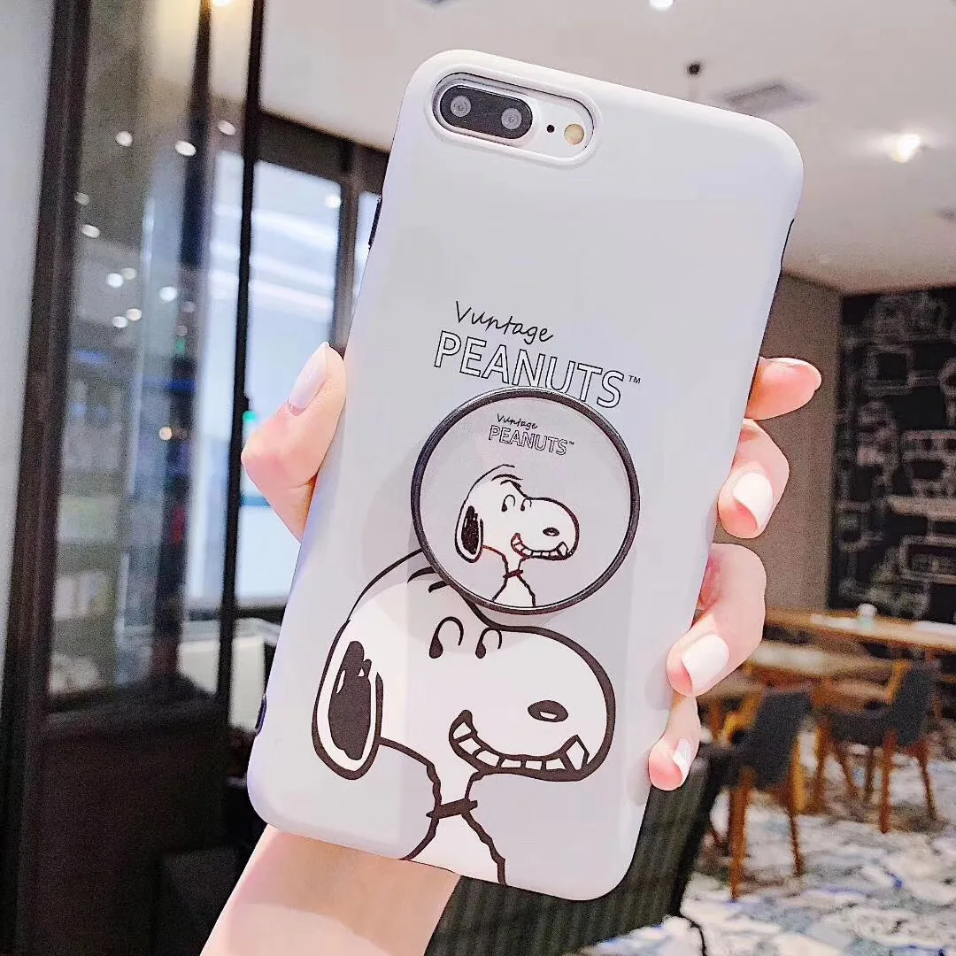 Чехол для iphone 11 Pro 7 6 6s 8 plus X XS Max Xr мягкий imd чехол телефона с рисунком арахиса Шарли