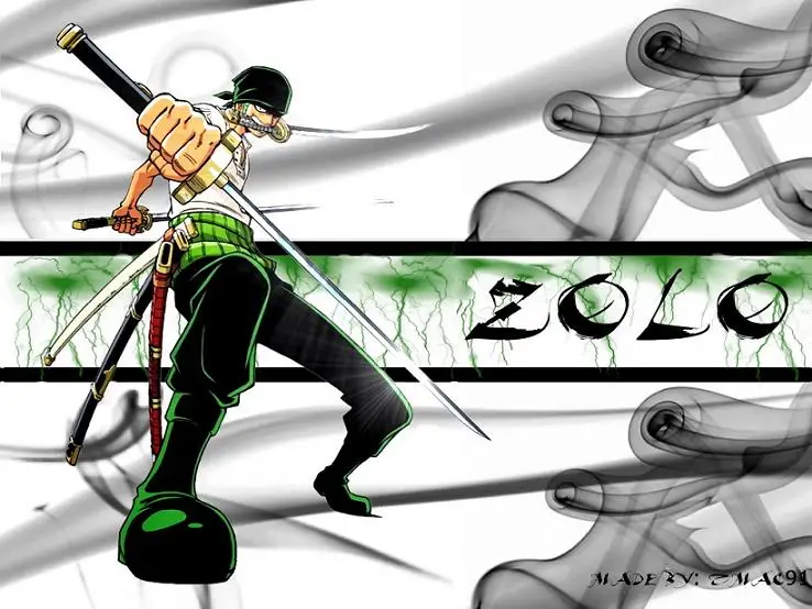 S1507 японское аниме ророноа Зоро сандай китсу меч блестящее лезвие хамона 41 1 дюйма