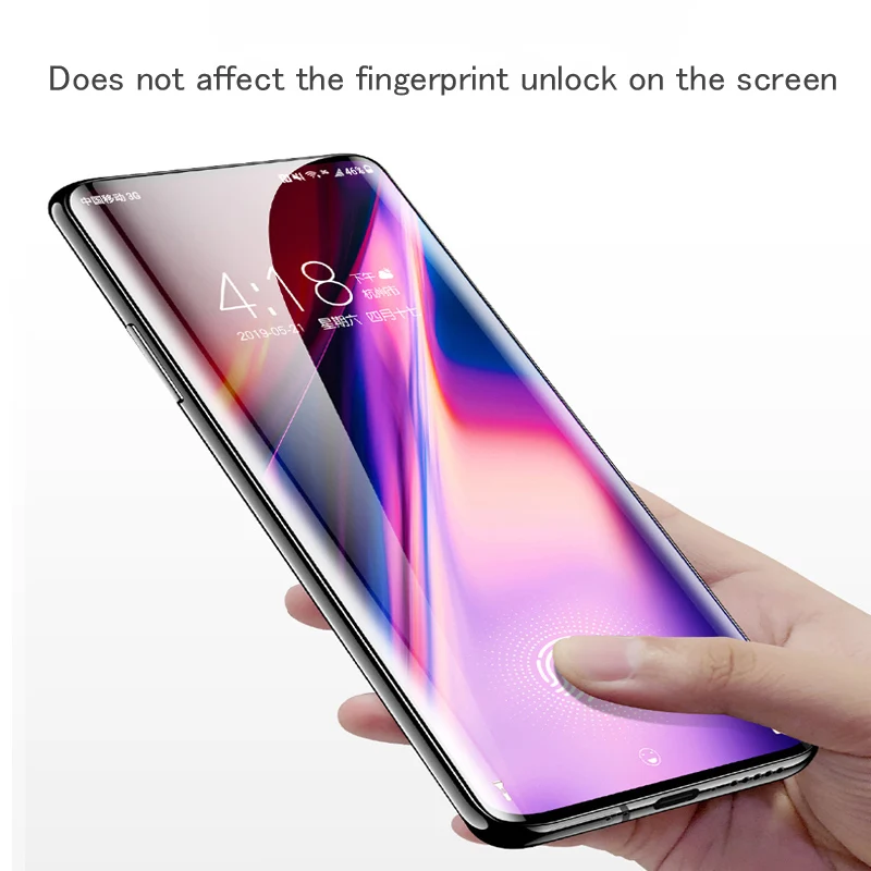 5D полное покрытие закаленное стекло для Oneplus 7 Pro 6 6T Защитная пленка экрана 5 5T 3 3T