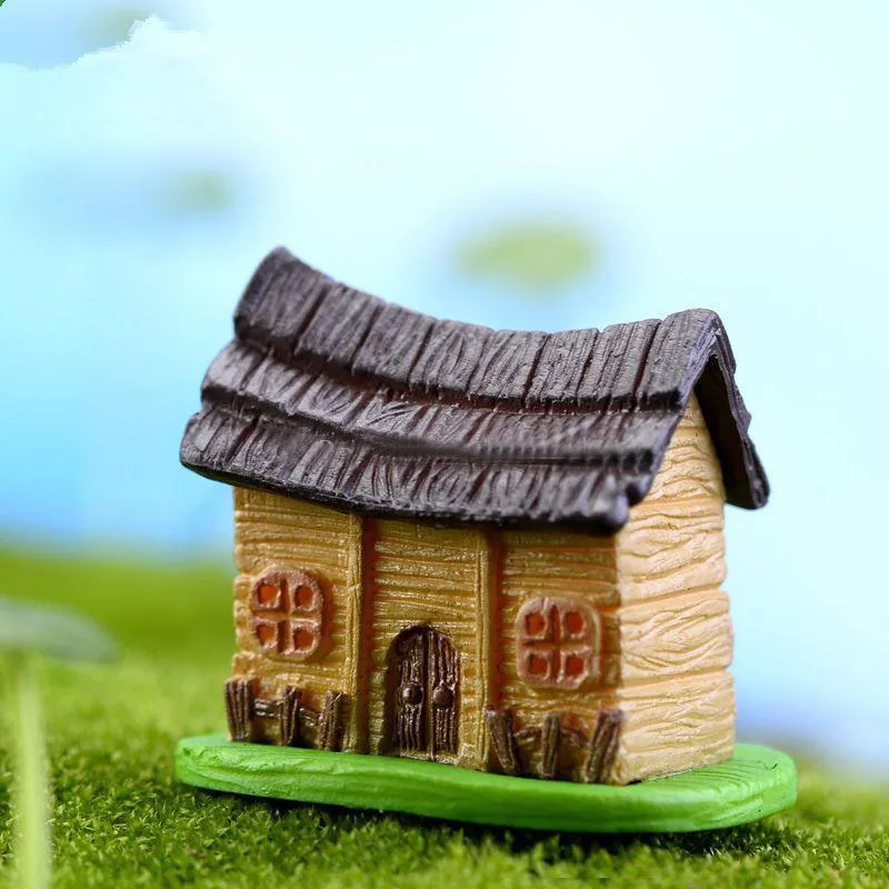 1 шт. украшения сада Милая Смола ремесленные ретро-дом гном Террариум для