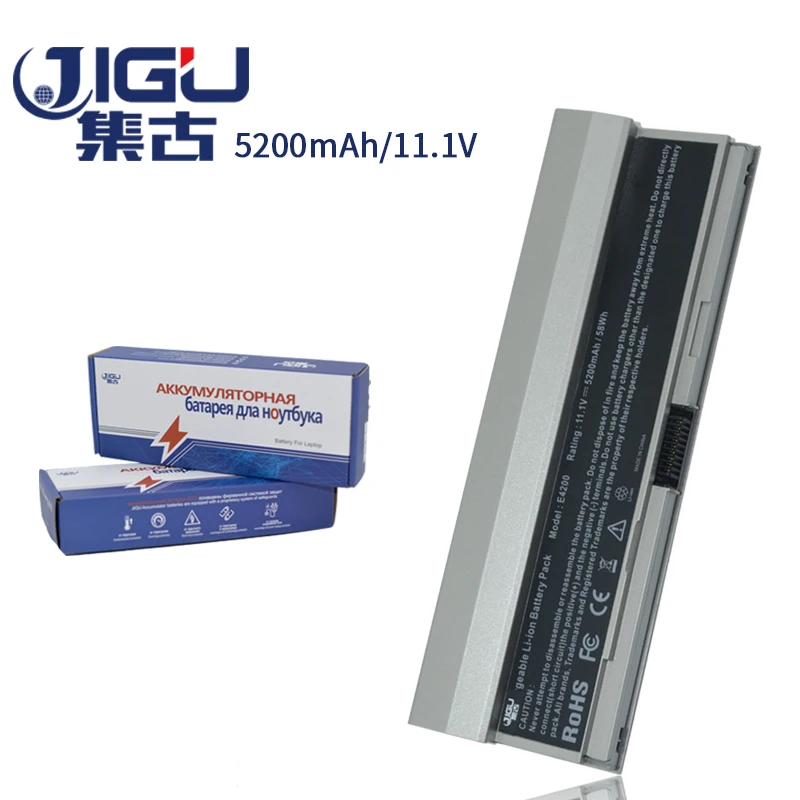 Аккумулятор JIGU 6 ячеек для Dell Latitude E4200 00009 312-0864 451-10644 453-10069 F586J R331H R640C R841C W343C W346C X784C