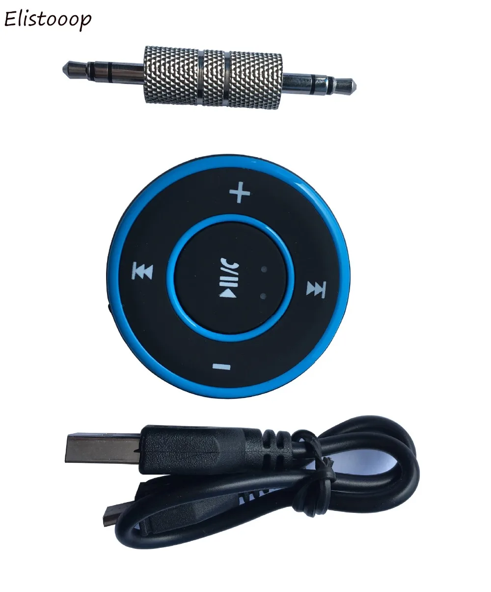 Беспроводной bluetooth-приемник elistoooop с разъемом 3,5, Aux, Bluetooth, Hands Free, Bluetooth, автомобильный комплект громкой связи, A2DP, стерео, Aux адаптер