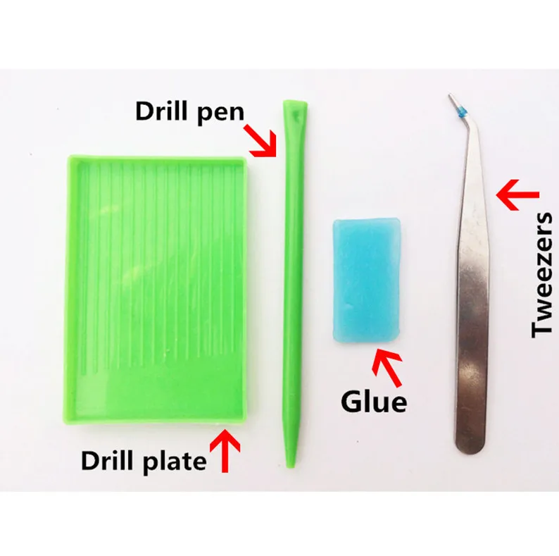 Алмазная вышивка сделай сам Набор для вышивки крестиком мультяшная девушка тигр