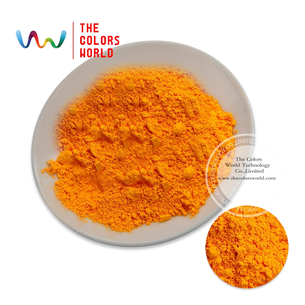 TCFG-612 Orange  neon Colors Fluorescent Neon Pigment Powder for Nail Polish&Painting&Printing 1 lot= 10g/50g