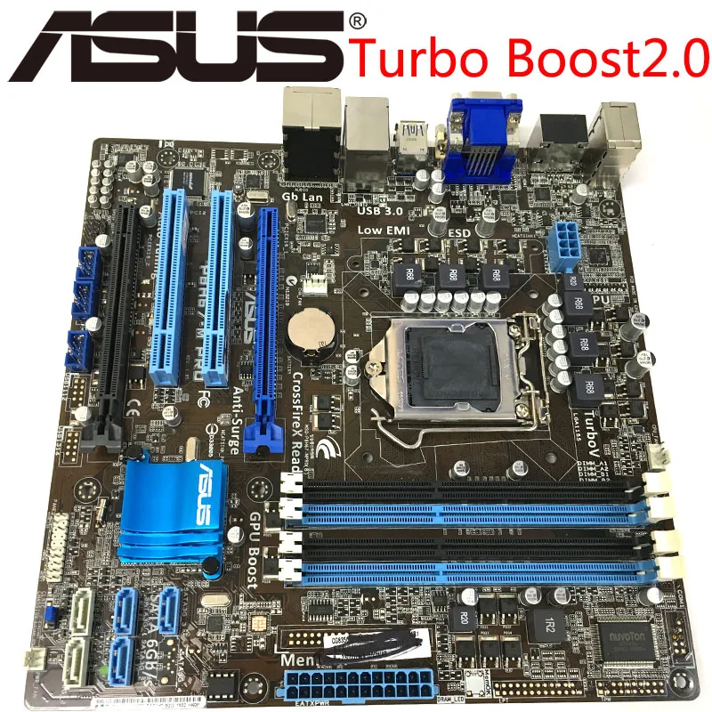 Материнская плата Asus P8H67 M PRO для настольного компьютера H67 Socket LGA 1155 i3 i5 i7 DDR3 32 Гб u ATX