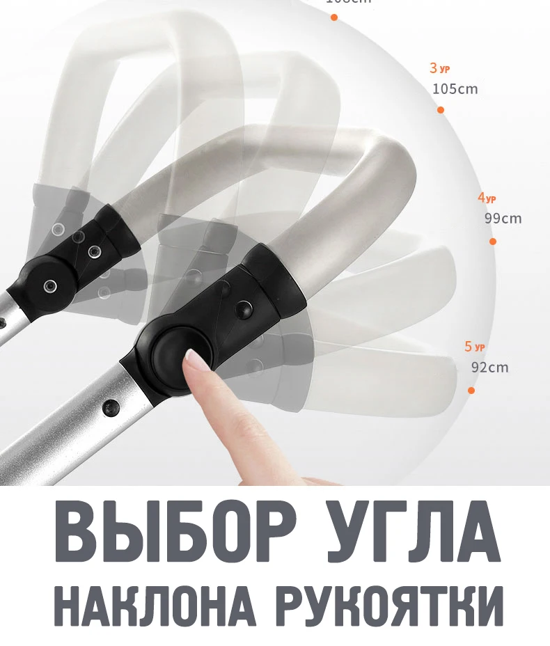 Voondo детская коляска с роликом может сидеть и складывать складной светильник высокий пейзаж двусторонний амортизатор четыре колеса