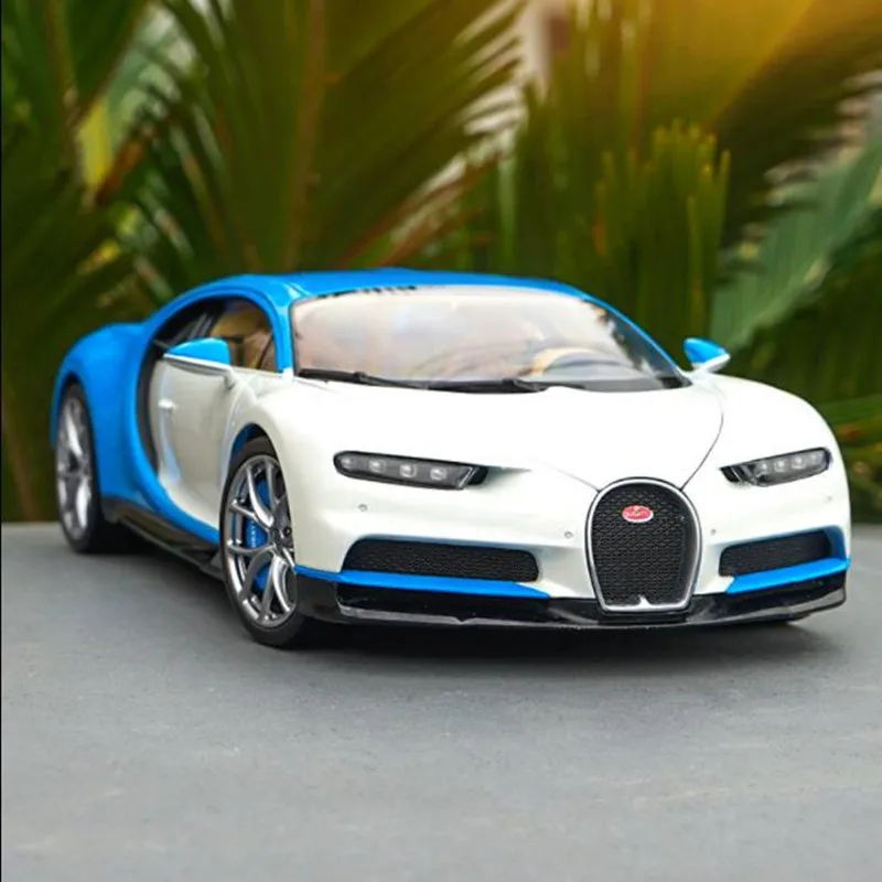 Высокая имитация 1:18 Chiron Super Run модель сплава, изысканный подарок и коллекция модель автомобиля, литой металл