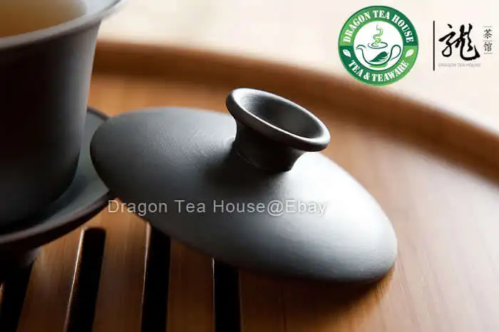 YiXing Zisha темно-коричневая глина Gaiwan 90 мл | Дом и сад