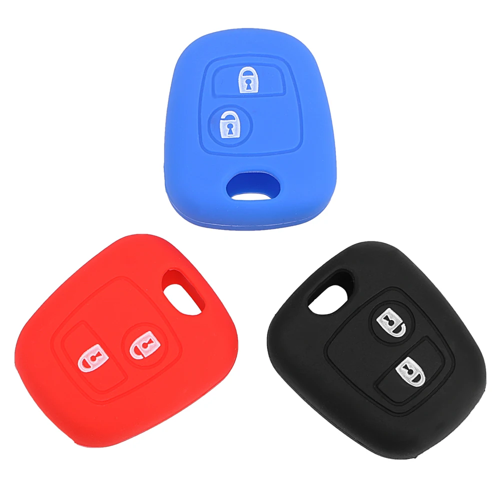 Силиконовый чехол для автомобильного ключа защитный Чехол Citroen Xsara Picasso Peugeot |