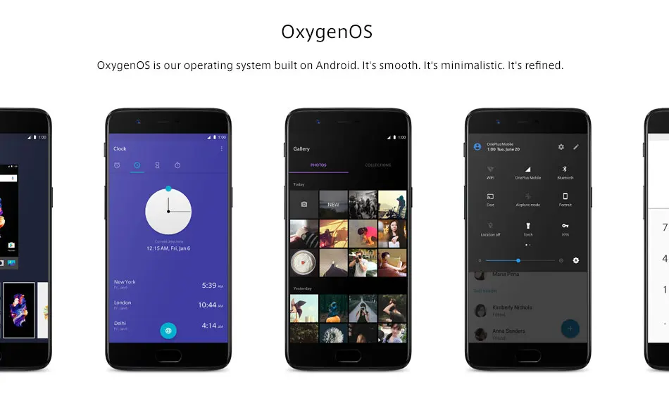 Original New Oneplus 5 4G Mobile Phone 5.5" 6GB RAM 64GB ROM Snapdragon 835 Octa Core 20MP Android NFC Fingerprint Smart phone