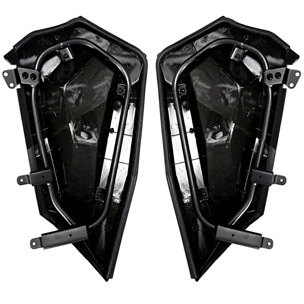 Вставки нижней черной двери подходят для Polaris 2014-2019 RZR S 1000 900 XP Turbo | Автомобили и