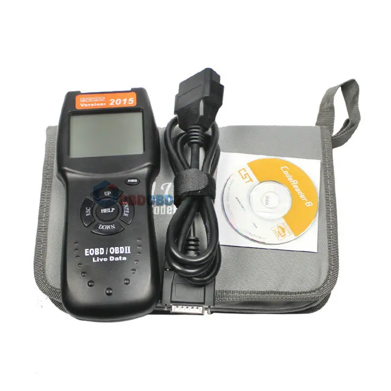 Новейший D900 V 2015 OBD2 EOBD сканер автомобильного двигателя диагностический кода
