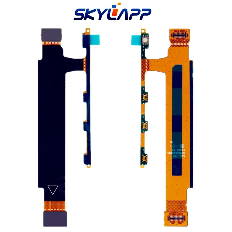 Плоский кабель для sony D5102 Xperia T3 D5103 D5106 кнопка пуска боковые кнопки гибкий лента с