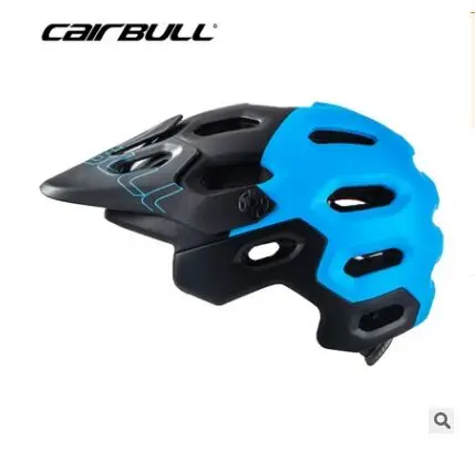 blue with black Cairbull MTB велосипед ралли спринтинг велосипедный шлем Casco Ciclismo горный велосипед Регулируемый козырек шлем безопасности шлем - Цвет: blue with black