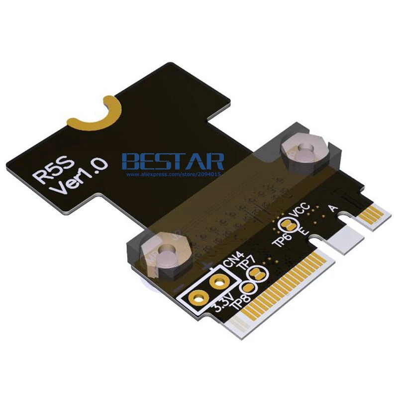 Riser M.2 Wi Fi A.E ключ к PCIe x4 удлинитель адаптер карта Райзер кабель 5 см 80 Gen3.0 A + E M2 для PCI