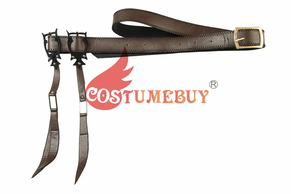 CostumeBuy Игра престолов 8 Косплей Костюм Хэллоуин для женщин пояс для Arya Stark Песнь Льда и Огня реквизит индивидуальный заказ