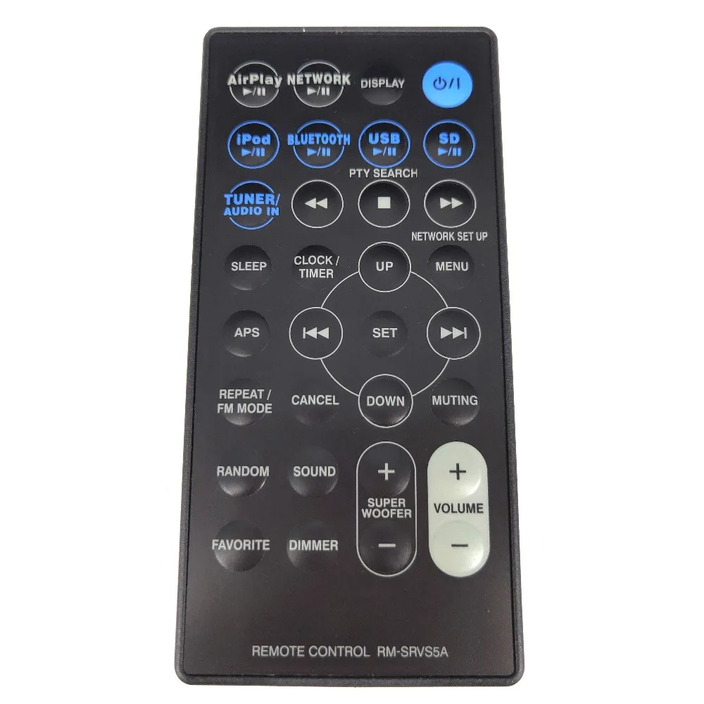Б/у для JVC RM-SRVS5A RM-SRVS3DR домашний аудио пульт дистанционного управления