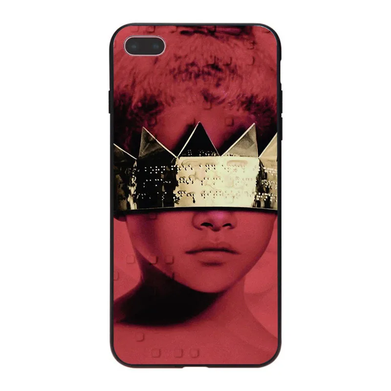 7 Чехол MaiYaCa Rihanna с защитой от травяных лучей, чехол для телефона Apple iPhone 8plus 8 7plus 7 6 6S Plus X 5 5S SE 5C - Цвет: 7
