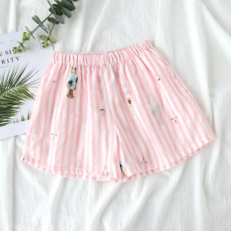 Новое поступление милые летние хлопковые женские штаны для сна с милыми