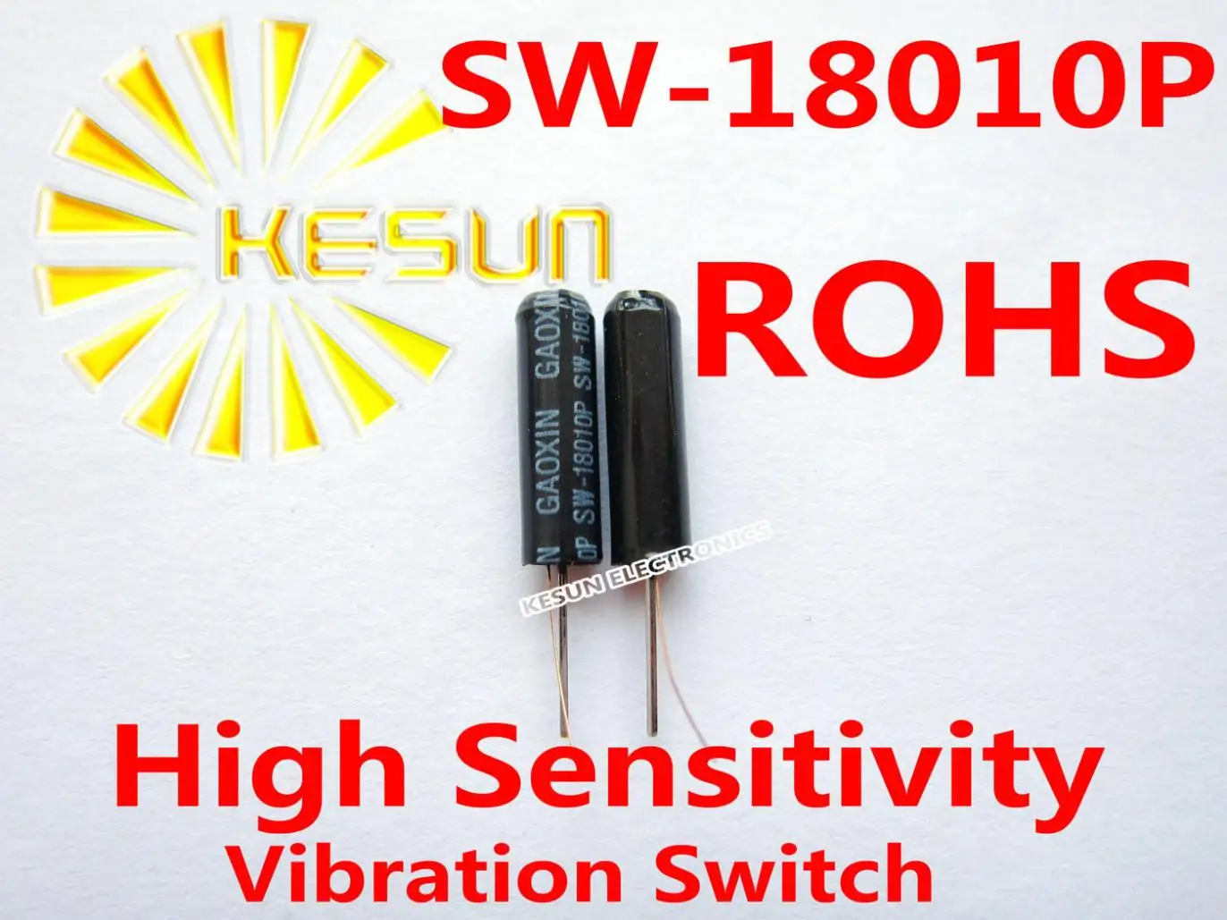 

FREE SHIPPING 100PCS/LOT SW-18010P Sealed High Sensitivity Vibration switch / shaking switch / vibration sensor
