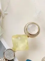 FR40-Yellow Модные заколки для волос для женщин, модная милая девушка, Простой корейский стиль, шпилька, сплав, ВВ, ручная работа, INS, повязка на голову, аксессуары для волос - Окраска металла: FR40-Yellow