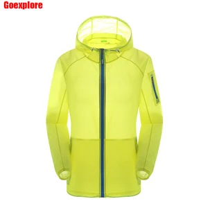 Новинка 2017 года, модная спортивная одежда с УФ-защитой, Воздухопроницаемый уличный пляжный светильник для мужчин и женщин, быстросохнущая куртка