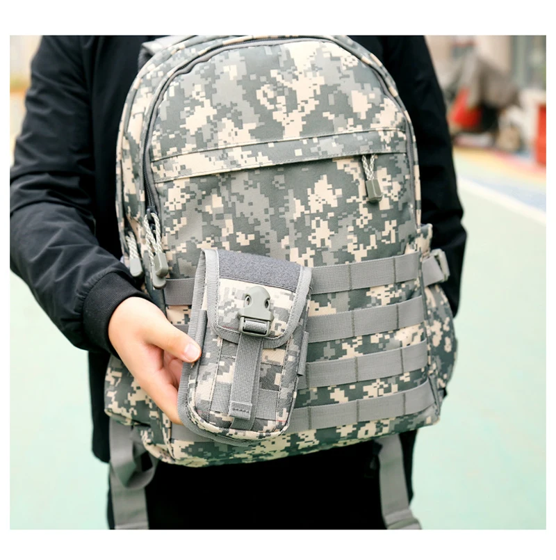 Тактическая Сумка Molle Compact EDC utile Gadget, поясная сумка с кобурой для сотового телефона и слотами для карт для телефона 4-5,7 дюймов