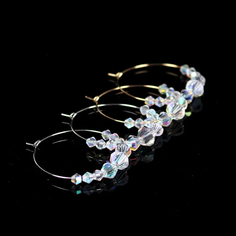 2019 Роскошные модные серьги подвески с кристаллами комплект ожерелий чокеров для