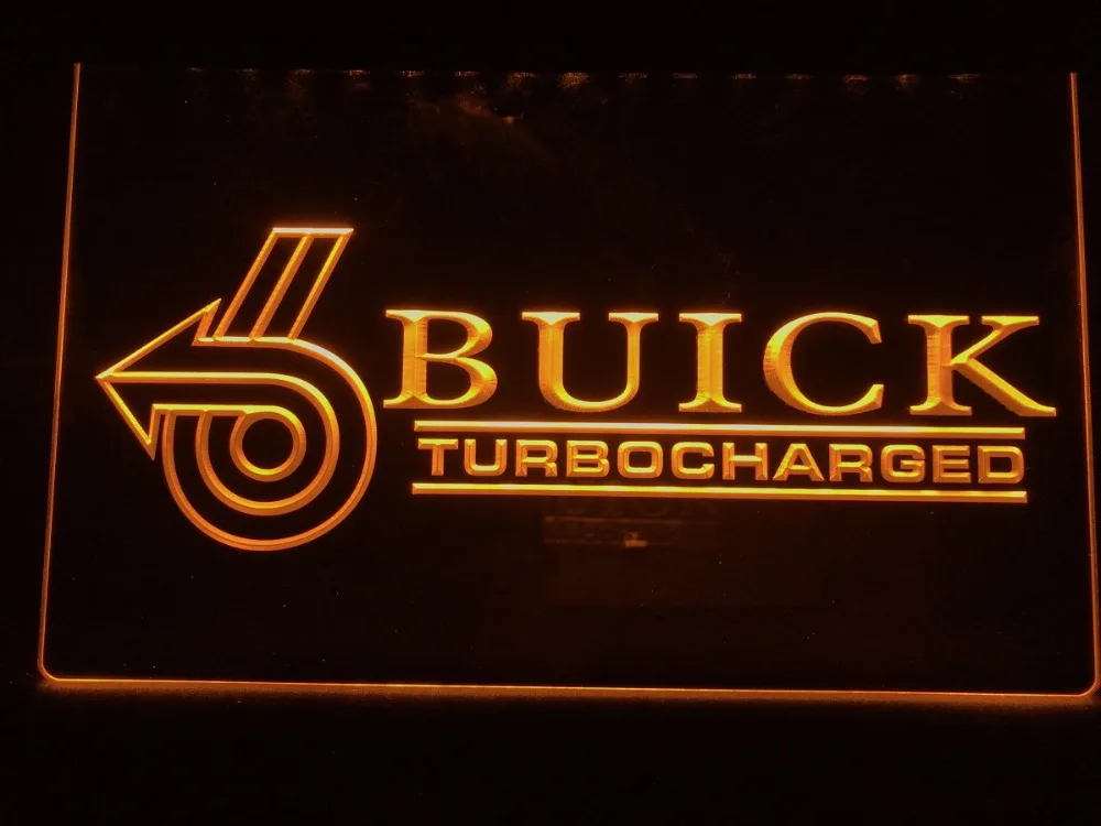 R071 Buick турбонаддувной пивной бар Паб Клуб светодиодные неоновые световые знаки |