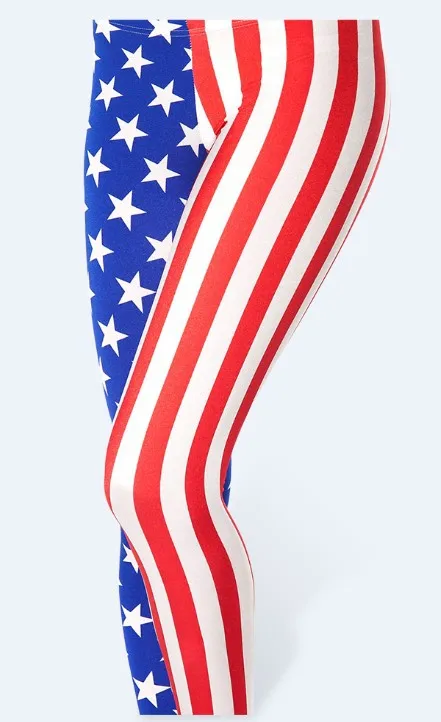 2014 новые черные молочные леггинсы для фитнеса женские с американским флагом