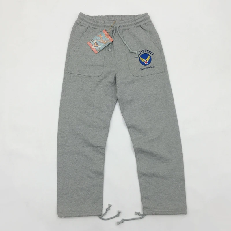 BOB DONG Heavyweight US Air Force Men's Sweatpants Athleisure Sportwear Trousers