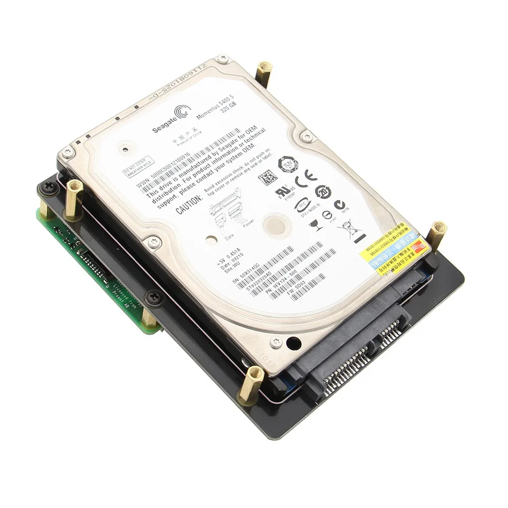 Raspberry Pi 3B + SATA X820 V3.0 2 5 дюйма SSD жесткий диск NAS Поддержка USB3.0 Плата расширения для |