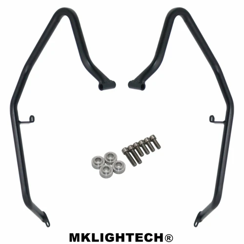 Mklighttech для HONDA X-ADV XADV 300 750 1000- защита двигателя бамперы защита от падения капот двигателя - Цвет: Черный