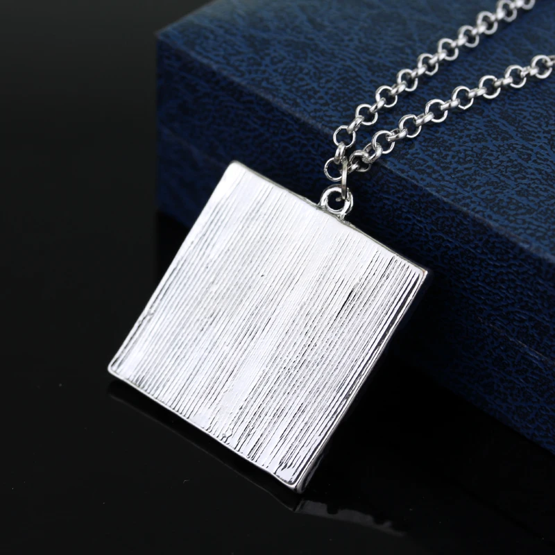 HEYu Новая мода ожерелье компаньон куб кулон розовое сердце колье ювелирные