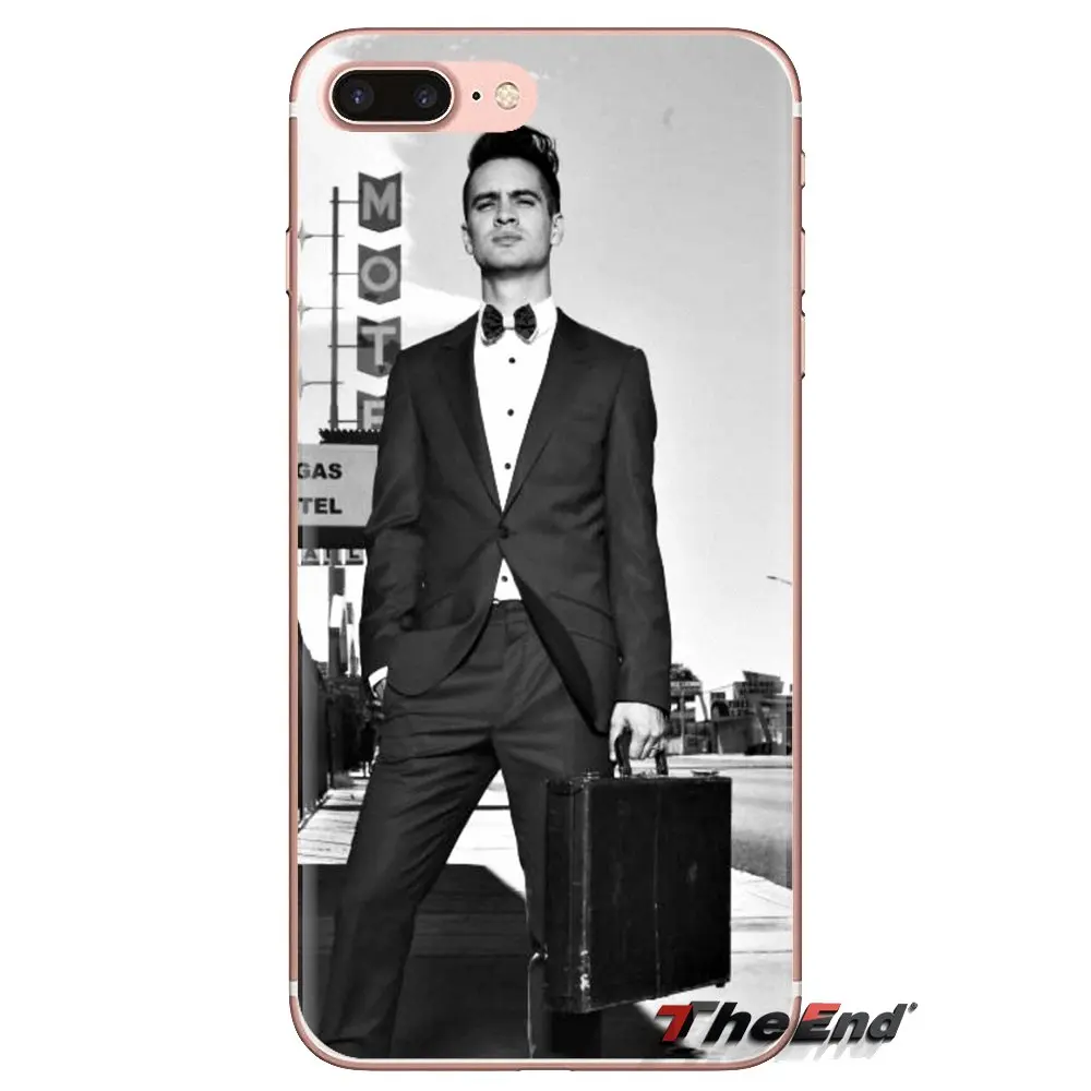 Для HTC One U11 U12 X9 M7 M8 A9 M9 M10 E9 Plus Desire 630 530 626 628 816 820 830 Brendon Urie Panic! Мягкий чехол-сумка At The