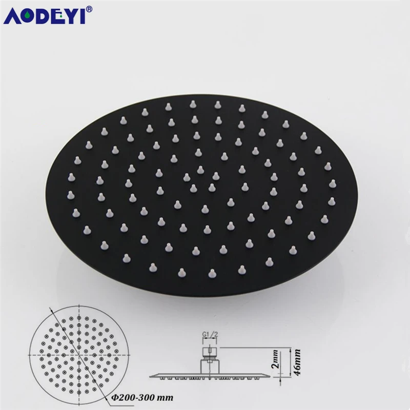 AODEYI настенный смеситель горячей и холодной воды латунный 8 &quot10&quot 12 &quot душевая