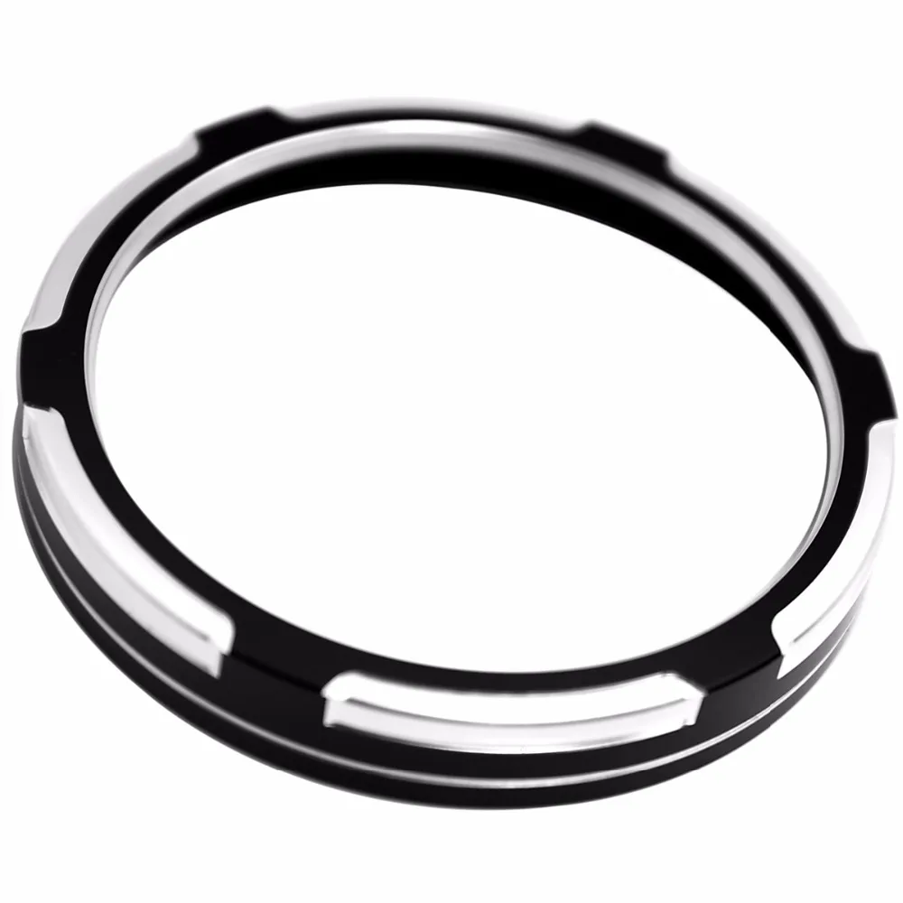 Черная заготовка спидометра обрезанная рамка подходит для Harley Sporster 883 1200 XL Dyna Street