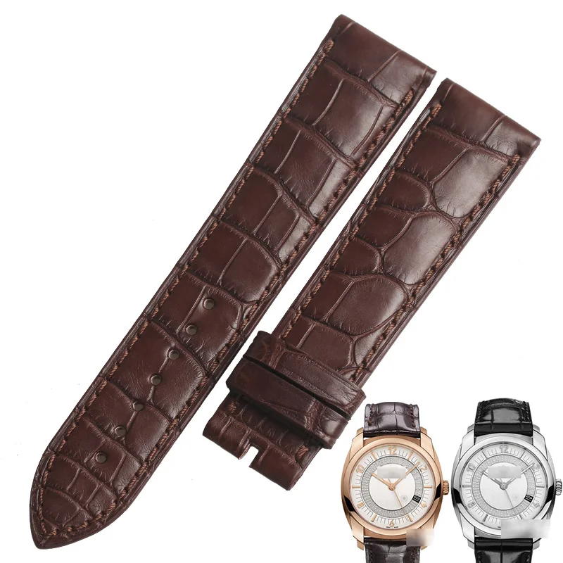 WENTULA ремешки для Vacheron Constantin QUAI DE L кафельная плитка 86050 крокодиловой