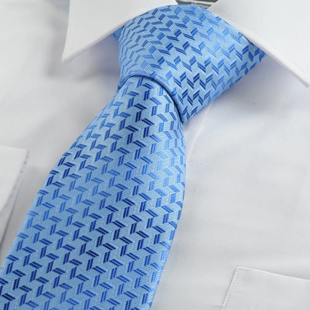 2015 Man Fashion Accessories New Blue Diamond Pattern Men's Tie Suit Necktie Wedding Party Holiday Gift KT0089 | Аксессуары для