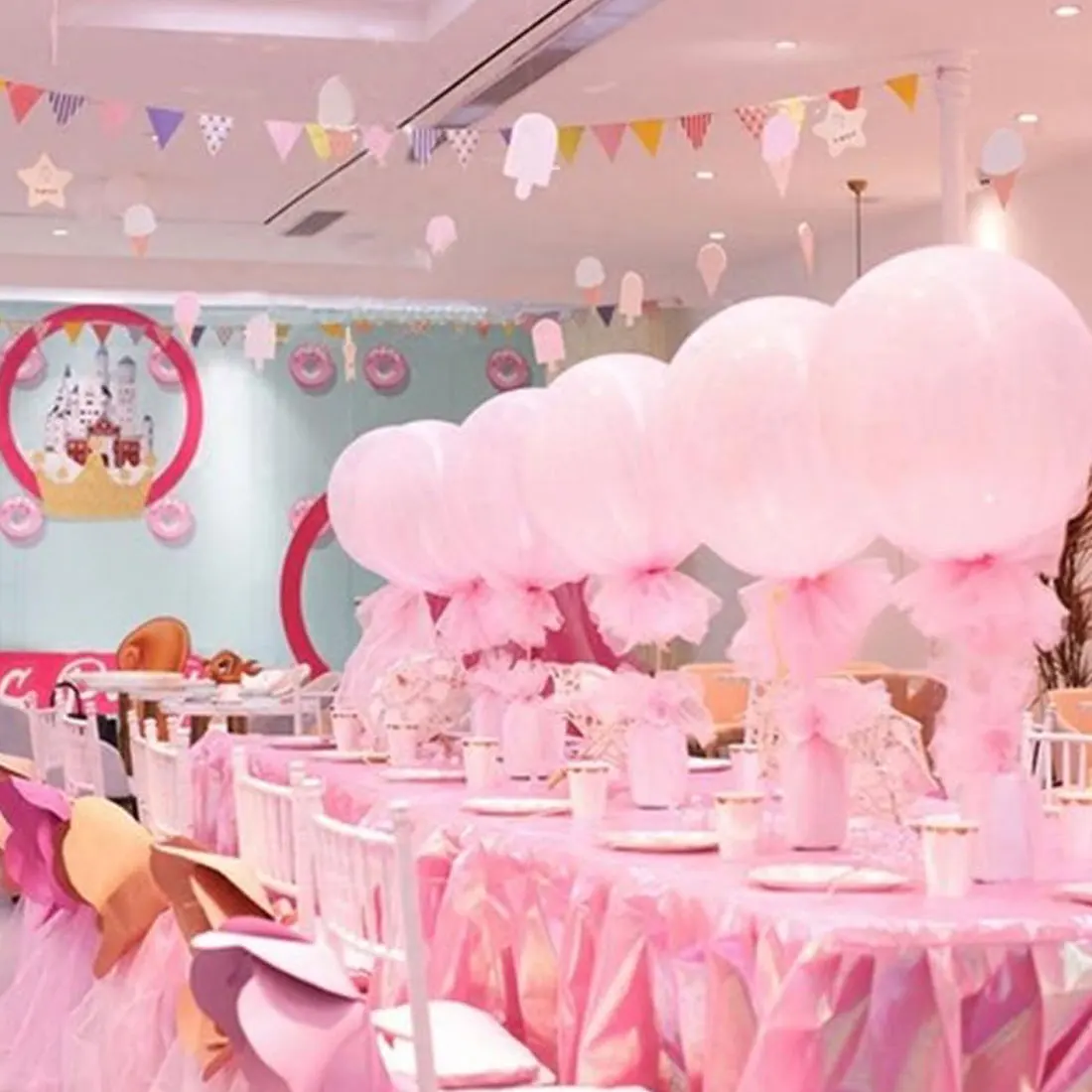 1 шт красочные свадебные дни рождения большие воздушные шары украшения из