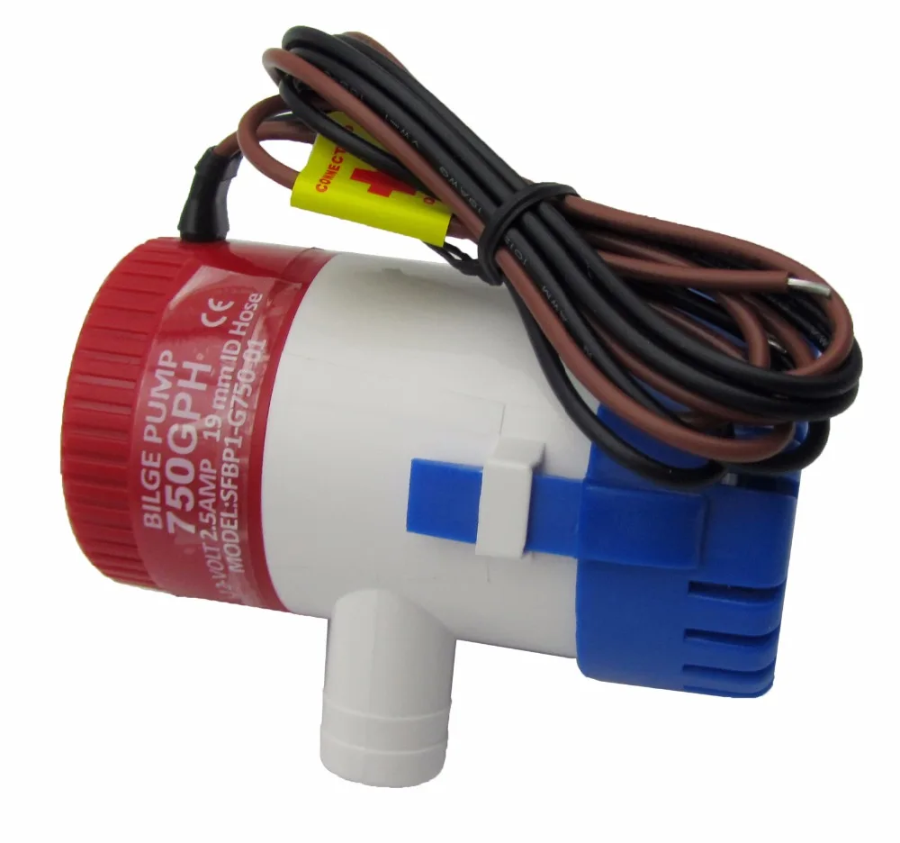 Льяльных погружной насос 12 В 750GPH Micro морской лодка гидросамолет Двигатель дома