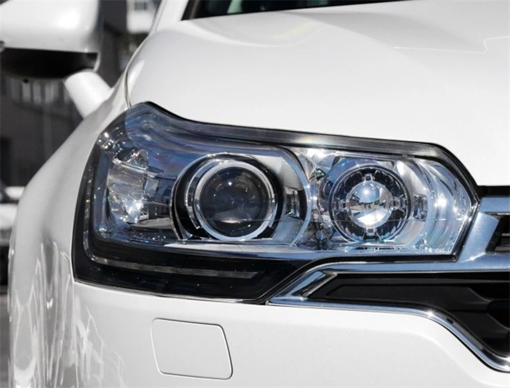 Для Citroen C5 2010 2011 2012 2013 Автомобильные фары прозрачные линзы Авто оболочка Крышка